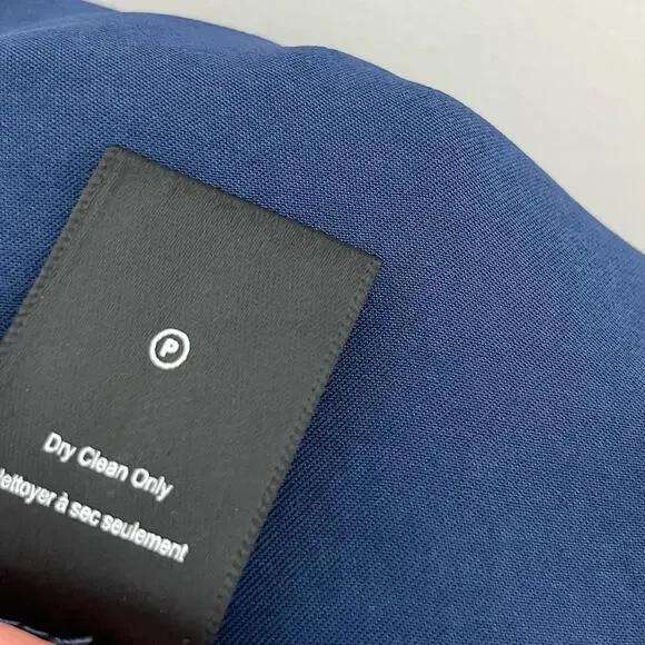 Heartloom Oliver Midi Slip Dress XS Blue Satin Side Slit Cocktail Night Out - Picture 12 of 14